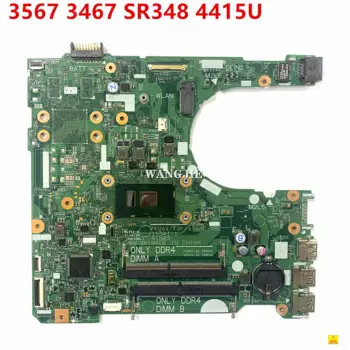Материнская плата для ноутбука DELL Inspiron 15 3567, 15341-1 91N85 CN-01PXGP 01PXGP SR348 4415U, встроенная плата, 100% рабочая