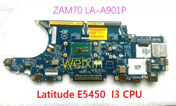 Материнская плата для ноутбука Dell Latitude E5450 Intel I3 CN-0G9YFJ 0G9YFJ G9YFJ ZAM70 CN-0PW12YLA-A901P 100% рабочая