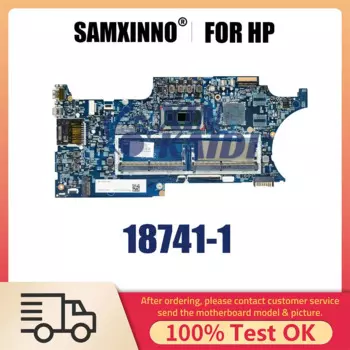 Материнская плата для ноутбука для HP Pavilion X360 15-DQ 15T-DQ L50972-501 18741-1 L50972-601 материнская плата для ноутбука с процессором I3 I5 I7 8-го поколения