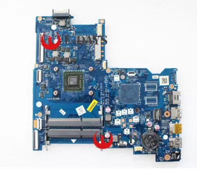 Материнская плата для ноутбука HP Pavilion 15-AF, материнская плата ABL51 LA-C781P DDR3L протестирована ОК