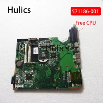 Материнская плата для ноутбука HP PAVILION 571186-001 DV6-2000 DV6, б/у, Hulics