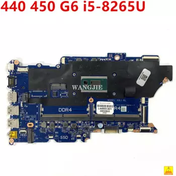 Материнская плата для ноутбука HP ProBook 440 450 G6 с i5-8265U L44883-601 DAX8JMB16E0 DDR4 MB 100% протестирована