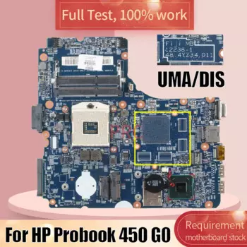Материнская плата для ноутбука HP Probook 450 G0 440 G0 12238-1 724331 -001 721525 -001 724329 -501 SLJ8E UMA/DIS DDR3 Материнская плата для ноутбука