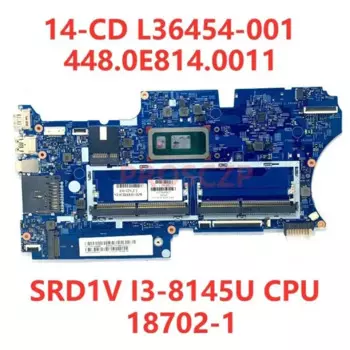Материнская плата для ноутбука HP X360 14-CD 18702-1 L36454-601 L36454-001 I3-8145U CPU