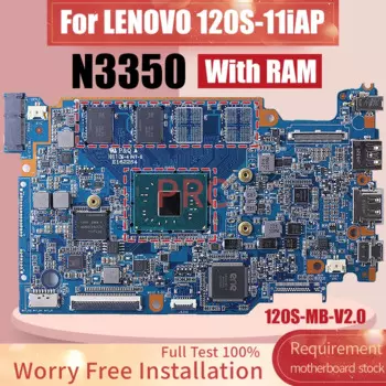 Материнская плата для ноутбука LENOVO 120S-11iAP 120S-MB-V2.0 N3350 с оперативной памятью 5B20P23755, материнская плата для ноутбука