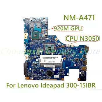 Материнская плата для ноутбука Lenovo Ideapad 300-15IBR, оригинальная с процессором N3050 920M GPU 100%, протестирована, полностью работает