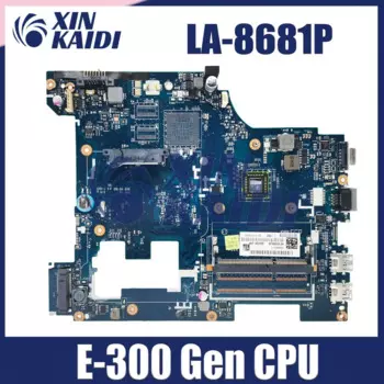Материнская плата для ноутбука Lenovo ideapad G585 LA-8681P, материнская плата компьютера с процессором E-300, 100% тестовая работа