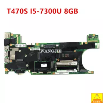 Материнская плата для ноутбука Lenovo T470S, модель DT471, телефон 8 ГБ ОЗУ, FRU 01ER064 100%, полностью протестирована