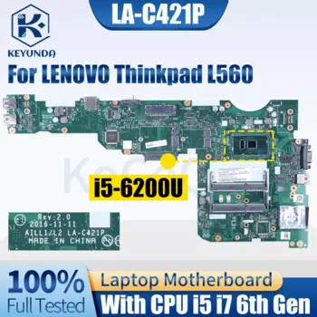 Материнская плата для ноутбука Lenovo Thinkpad L560 01LV938 01LV953 01LV939