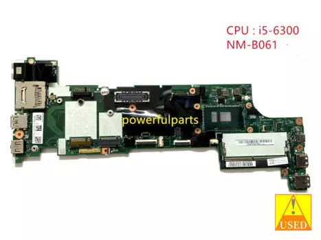 Материнская плата для ноутбука Lenovo Thinkpad X270 SR2F0 I5-6300 CPU 01LW729 DX270
