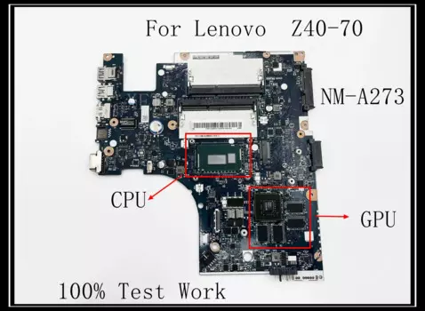 Материнская плата для ноутбука Lenovo Z40-70 DDR3 GT820 GPU I3 I5 I7 CPU 100%