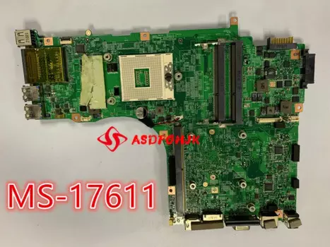 Материнская плата для ноутбука MSI GX780R GT780 GT780R GT780DXR MS-17611 REV1.1 DDR3 HM67 100% идеальная работа