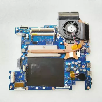 Материнская плата для ноутбука Samsung, модель R428 R430, подходит для R425 R423, материнская плата DDR3, бесплатный процессор + радиатор + переключатель + GeForce 310M