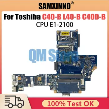 Материнская плата для ноутбука Toshiba Satellite C40-B H000078250, материнская плата EM6010 CPU DDR3, протестирована полностью