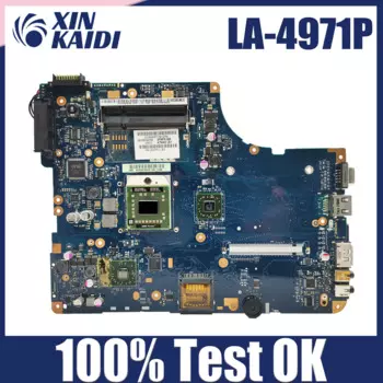 Материнская плата для ноутбука TOSHIBA Satellite L500D L505D KSWAE K 000079010 К 000080470 LA-4971P DDR2 полностью протестирован