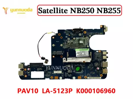 Материнская плата для ноутбука Toshiba Satellite NB250 NB255 N455 GMA 100% протестирована