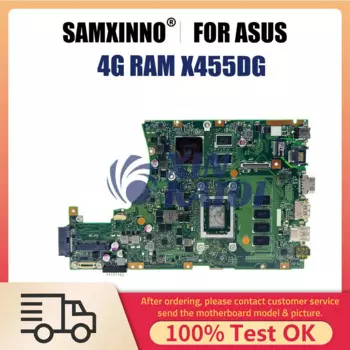 Материнская плата для ноутбука X455DG X455YI X455Y A454D K454D с стандартным процессором 4 Гб ОЗУ DIS системная плата