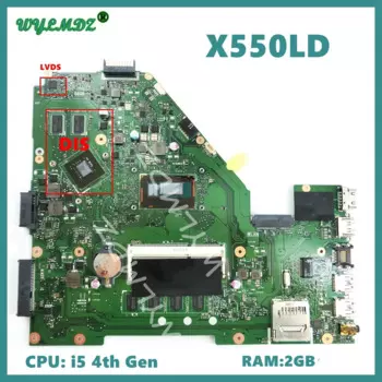 Материнская плата для ноутбука X550LD i3/i5/i7CPU UMA/PM Материнская плата ASUS Y581L X552L R510L X550L X550LN X550LD X550LC X550LF X550LA