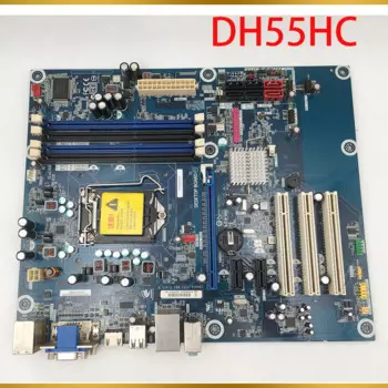 Материнская плата для промышленного управления LGA1156 P55 чипсет 8 ГБ DDR3 поддержка i7 i5 i3 ATX материнская плата DH55HC