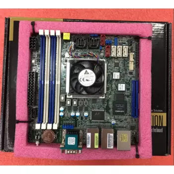 Материнская плата для серверов ASRock для телефона, 8 ядер, 35 Вт, поддержка C3758, хорошее качество