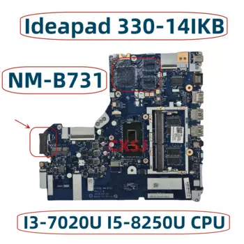 Материнская плата EG430 для ноутбука Lenovo Ideapad 330-14IKB с поддержкой разрешения 3867U