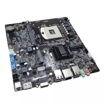 Материнская плата HM65 для компьютера, поддержка DDR3 1066/1033/1600 LGA988, Универсальная память 16 Гб M.2 SATA MSATA USB2.0 VGA HDMI-совместимая