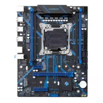 Материнская плата HUANANZHI X99-QD4 поддерживает телефон с четырехканальной памятью DDR4 2400/2133/1866 МГц