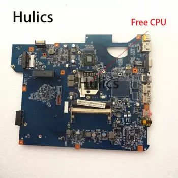 Материнская плата Hulics б/у ACER MBWGH01001 для шлюза NV53, SJV50-TR 09228-1, 48,4fm01. 011, материнская плата, бесплатный ЦП