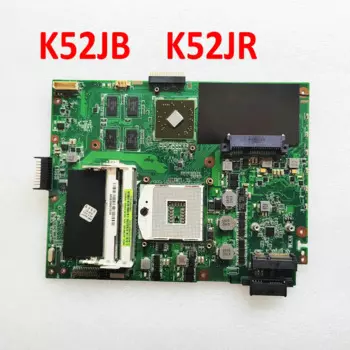 Материнская плата K52JR для ASUS K52JU K52JB K52JE K52JR K52J A52J X52J K52JT, материнская плата для ноутбука HD5145/512 МБ HM55 DDR3