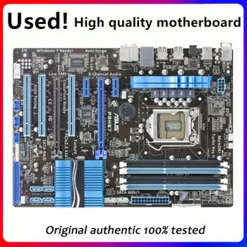 Материнская плата компьютера ASUS P8H67, LGA 1155, DDR3, для Intel H67 P8H67, настольная материнская плата SATA II PCI-E X16, используется