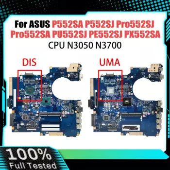 Материнская плата компьютера для Asus P552SA Pro552SJ Pro552SA PX552SA PU552SJ PE552SJ, материнская плата для ноутбука с процессором N3050 N3700 GT920M V2G