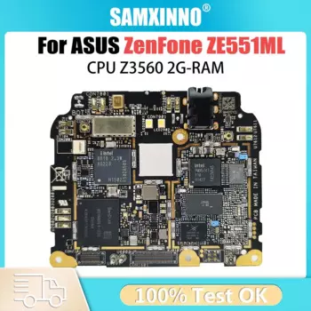 Материнская плата компьютера для ASUS ZE551ML, материнская плата 2G RAM Z3560, материнская плата процессора, комплекты аксессуаров