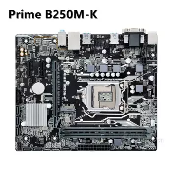 Материнская плата LGA 1151 для PRIME B250M-K, поддержка 6-го/7-го поколения Core i7/i5/i3 CPU DDR4 2400 МГц PCI-E 3,0, материнская плата 1151