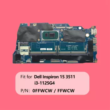 Материнская плата ноутбука GDM50 LA-L241P для Dell Inspiron 15 3511, системная плата i3-1125G4, процессор 0FFWCW FFWCW