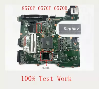Материнская плата ноутбука подходит для HP EliteBook 8570P 6570b 686972-001 686974-001 DDR3 SLJ8E 100% протестированная работа