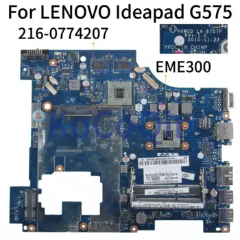 Материнская плата PAWGD LA-6757P 216-0774207 DDR3 для ноутбука LENOVO G575 E450 2 слота