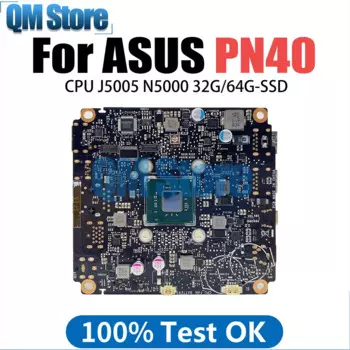 Материнская плата PN40 для ASUS Vivo Mini PC Mini HD с процессором J5005 N5000 32G64G-SSD 100% протестирована ОК