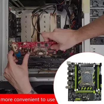 Материнская плата X79G + кабель SATA + рамка LGA2011 4XDDR3 RECC слот M.2 NVME PCI-E X16 6XUSB2.0 SATA3.0 материнская плата для серверов