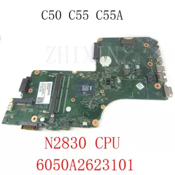 Материнская плата yourui для ноутбука TOSHIBA Satellite C55 C55-A5105, N2820 CPU DDR3 V000325170 6050A2623101