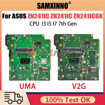 Материнская плата ZN241IC для ноутбука ASUS Zen AiO ZN241IC ZN241ICGK, с полным тестированием процессора I3 I5 I7 7-го поколения 940MX