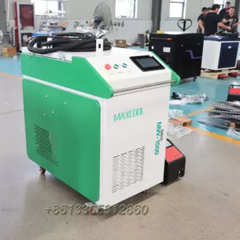 Maxcool производитель по Заводской Цене 2024 ручной лазерный сварочный аппарат для волоконной сварки 1500 Вт