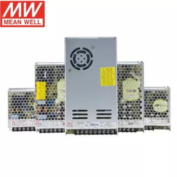 MEAN WELL LRS 220 В переменный ток в постоянный ток источник питания Meanwell 5 в 12 В 24 в 36 в 48 в одиночный выход закрытый импульсный источник питания