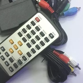 Медиаплеер Full HD 1080P, мультимедийный видеоплеер, HD SD SDHC MMC карты, USB пульт дистанционного управления, европейская вилка