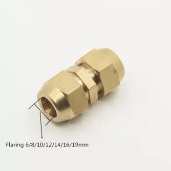 Медные расклешенные фитинги для медных труб