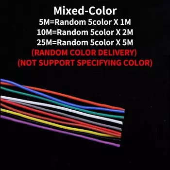 Медный провод 20AWG с силиконовой изоляцией