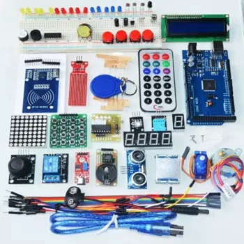 Mega 2560 r3 стартовый комплект сервопривод RFID ультразвуковое реле дальности LCD для arduino