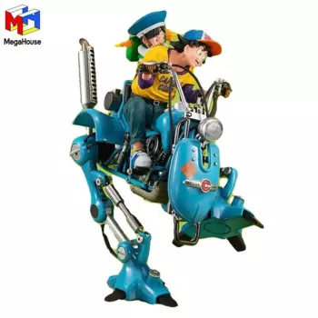 Megahouse Рабочий стол реальный McCoy EX Dragon Ball Z Сон Гоку и Гохан и бипедаль Ходьба робот фотодействие модели игрушки