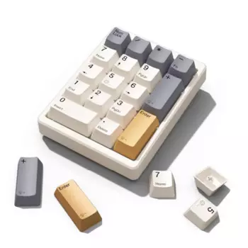Механическая цифровая Проводная клавиатура Magic-Force Mf17 с Rgb Qmk/через внешний блокнот
