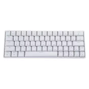 Механическая игровая клавиатура 652F, 64 клавиши, RGB, светодиодная подсветка, программируемые колпачки для клавиш из для