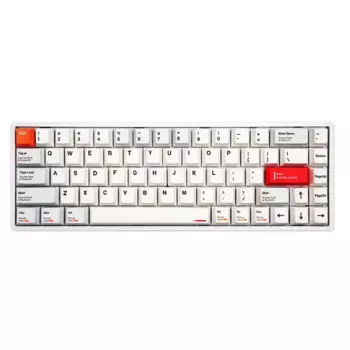 Механическая клавиатура Everglide, магнитный переключатель, ось AE68/8k, колпачки для клавиш с низкой задержкой PBT, Проводная игровая клавиатура ABS Valorant